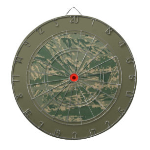 Cible de flechettes militaire américaine de camouf