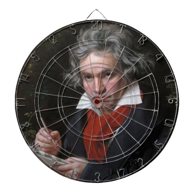 Cible De Fléchettes Missa Solemnis : Ludwig Beethoven Musique classiqu (Devant)