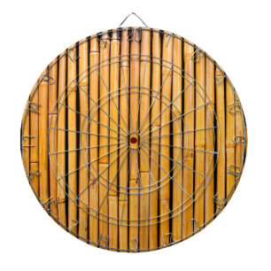 Cible De Fléchettes Modèle en bambou hawaïen tropical d'arrière - p