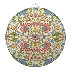 Cible De Fléchettes Modèles floraux de William Morris Loddon Blossom