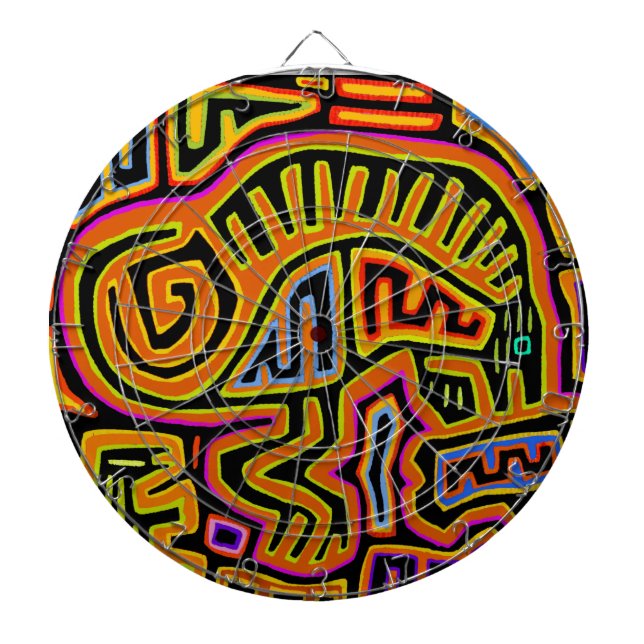 Cible De Fléchettes Mola Shaman Peyote Visions (Devant)