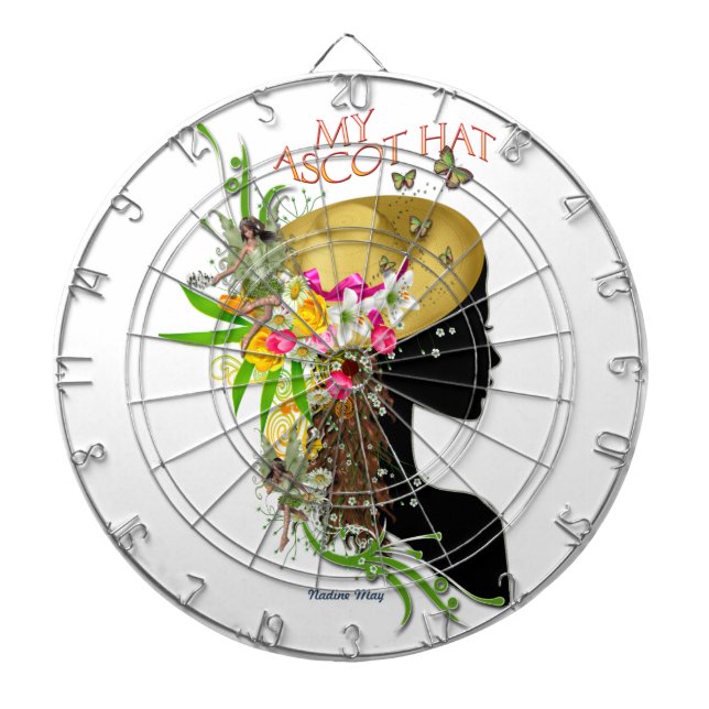 Cible De Fléchettes Mon Casquette Ascot (Devant)