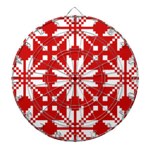 Cible De Fléchettes Motif de Noël des flocs de neige de Noël