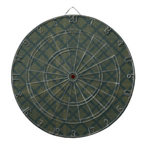 Cible De Fléchettes Motif de noeud celtique élégant