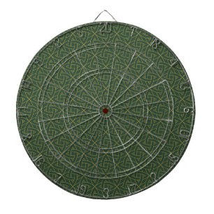 Cible De Fléchettes Motif de noeud celtique tissé