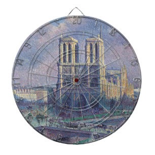 Cible De Fléchettes Notre-Dame de Paris (Cathédrale de Paris, France)