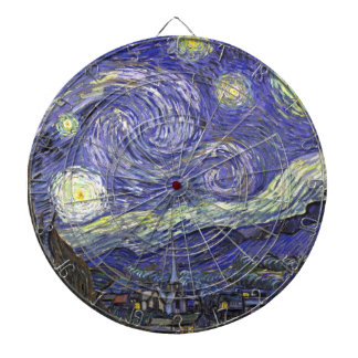 Cible De Fléchettes Nuit étoilée par Vincent van Gogh