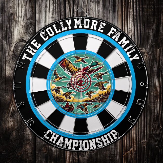 Cible De Fléchettes OEuvre d'art ciblée de la sauvagine (Créateur téléchargé)