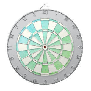 Cible de fléchettes ombrée élégante avec bordure g