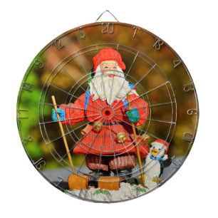 Cible De Fléchettes Ornement du Père Noël