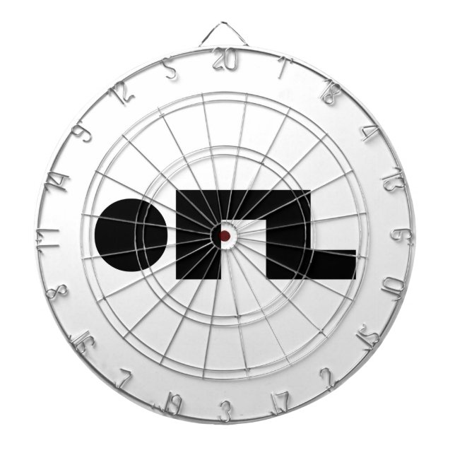 Cible De Fléchettes ORZ Emoticon Kaomoji Emoji (Devant)