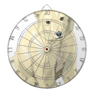 Cible De Fléchettes Ours polaire