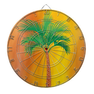 Cible de flechettes Palm Tree