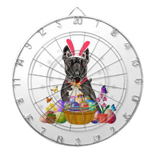 Cible De Fléchettes Panier d'oeufs de Pâques pour chien-taureau frança