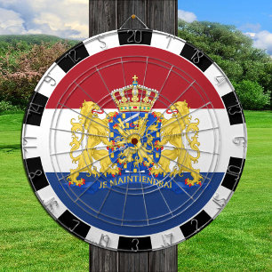 Cible De Fléchettes Pays-Bas Dartboard, jeu de société, drapeau néerla