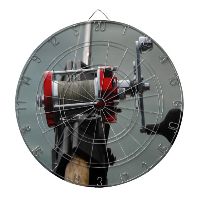 Cible De Fléchettes Pêche terminée (Devant)