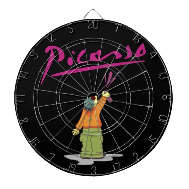 Cible De Fléchettes Peinture par pulvérisation (Devant)