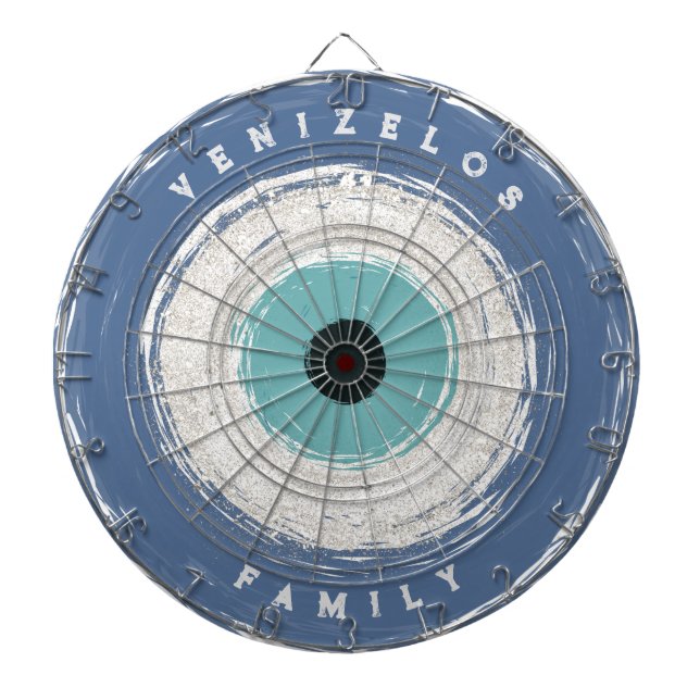 Cible De Fléchettes Personnalisé Abstrait (Devant)