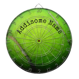 Cible De Fléchettes Personnalise Monogramme Yellow Tennis Ball