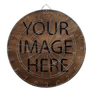 Cible De Fléchettes Personnalisé Personnalisez Votre Propre Photo & Te