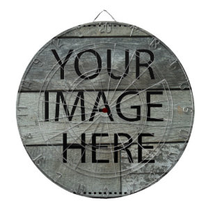 Cible De Fléchettes Personnalisé Personnalisez Votre Propre Photo & Te