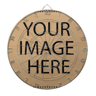 Cible De Fléchettes Personnalisé Personnalisez Votre Propre Photo & Te