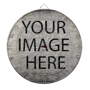 Cible De Fléchettes Personnalisé Personnalisez Votre Propre Photo & Te