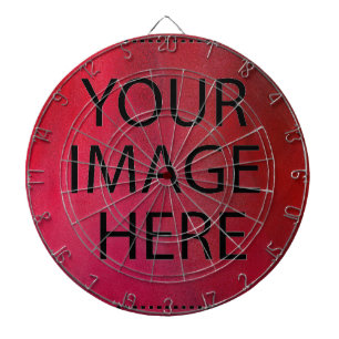 Cible De Fléchettes Personnaliser votre propre photo et texte personna