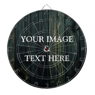 Cible De Fléchettes Personnalisez Votre Propre Photo & Texte
