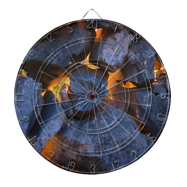 Cible De Fléchettes Photographie russe à mur de pierre croate (Devant)