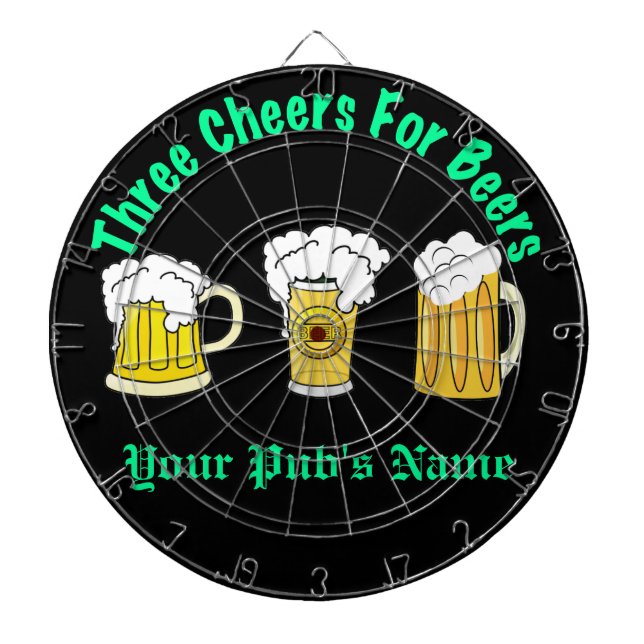 Cible De Fléchettes Pour votre tableau de bord de pub (Devant)