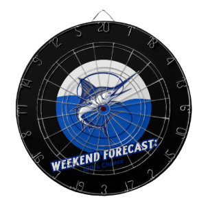 Cible De Fléchettes Prévisions de week-end 100% de chances
