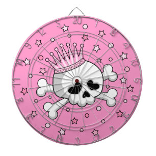 Cible De Fléchettes Princesse mignonne Skull