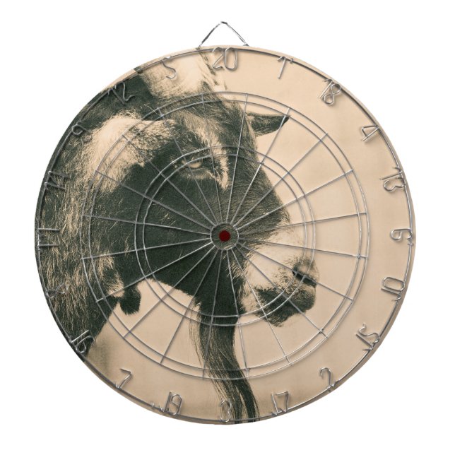 Cible De Fléchettes Profil de chèvre (Devant)