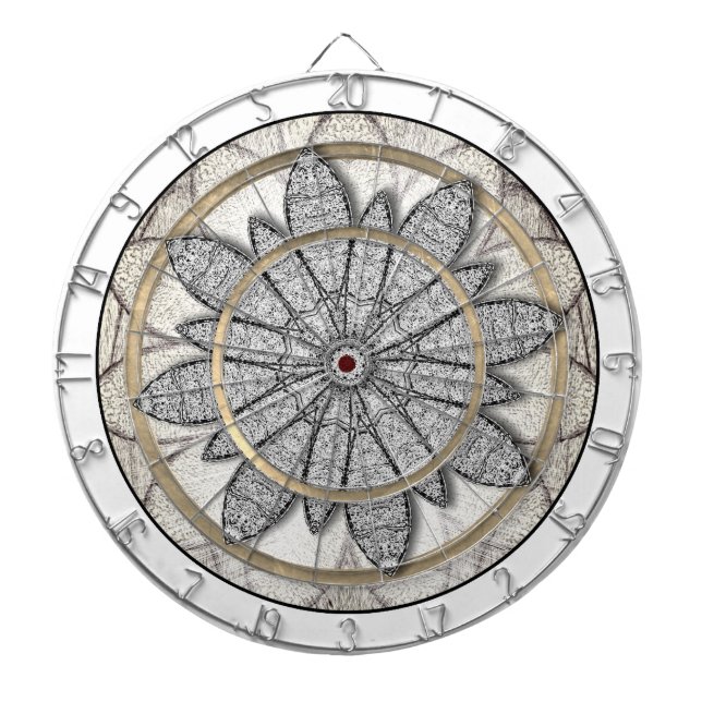 Cible De Fléchettes Réglementation des accents de pierre (Devant)