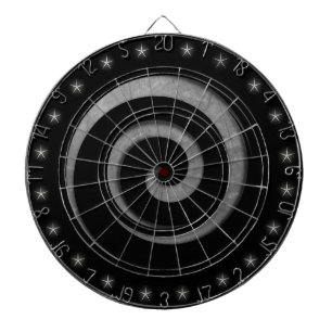 Cible De Fléchettes Régulation spirale marbrée