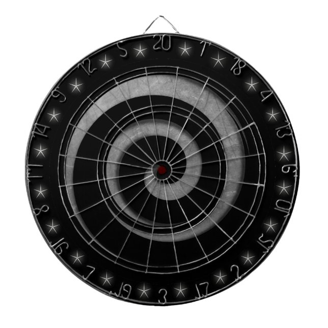 Cible De Fléchettes Régulation spirale marbrée (Devant)