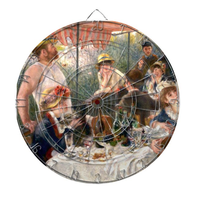 Cible De Fléchettes Renoir French Luncheon Booking Party (Devant)