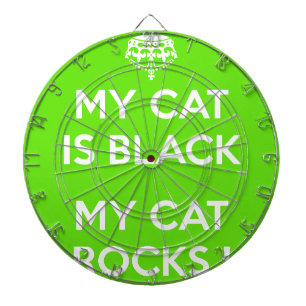Cible De Fléchettes Roches du chat noir
