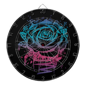 Cible De Fléchettes Rose couleur de bonbons