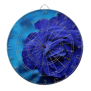 Cible De Fléchettes Rose Dewdrop bleu