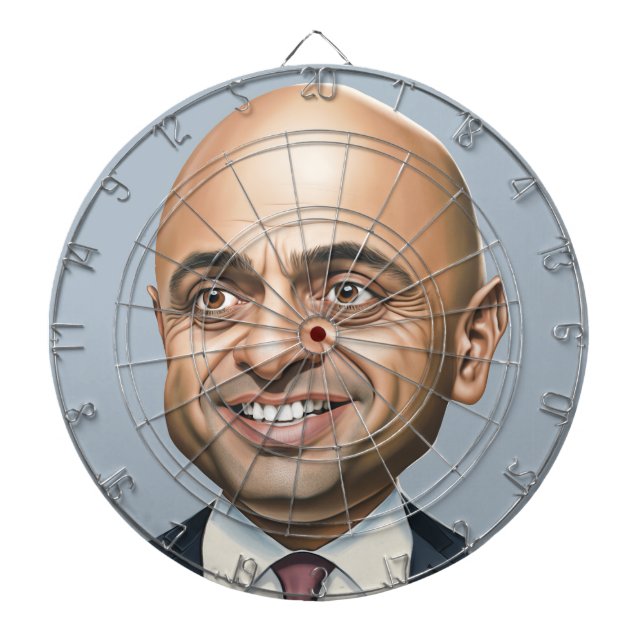 Cible De Fléchettes sajid javid Dartboard (Devant)
