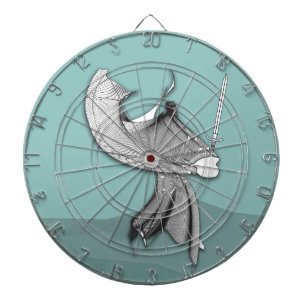 Cible De Fléchettes Samurai numérique