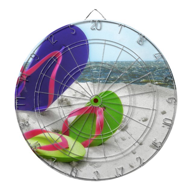 Cible De Fléchettes sandales (Devant)