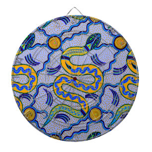 Cible De Fléchettes Serpent tribal