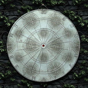 Cible De Fléchettes Shanty vintage   Ephémère de Compass Steampunk