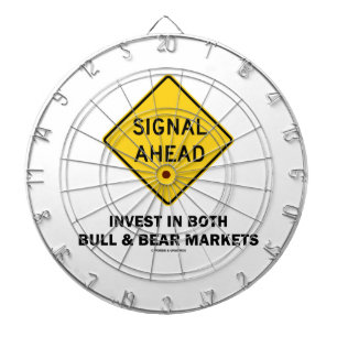 Cible De Fléchettes Signal à l'avance (signe) Investir les deux marché