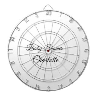 Cible De Fléchettes SIMPLE MINIMAL.CUTIE ADD NAME BABY baby shower Thr
