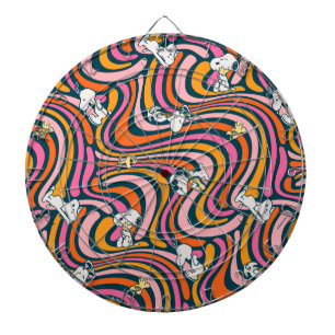 Cible De Fléchettes Snoopy & Woodstock Vibes Super Motif violet