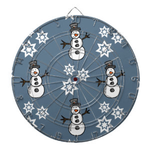 Cible De Fléchettes Snowman